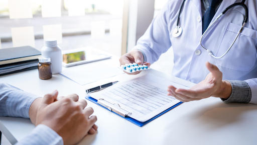 A healthcare professional.