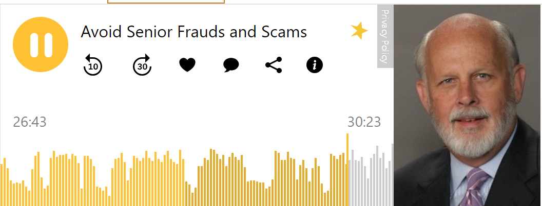 Avoid Senior Fraud and Scams