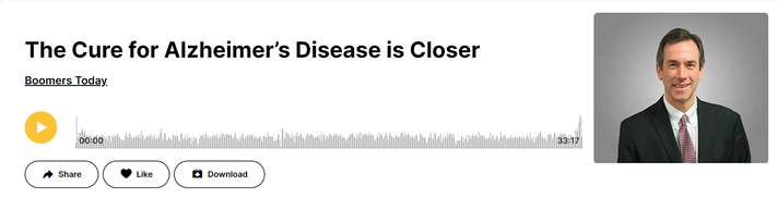A Cure to Alzheimer’s Disease Is Close